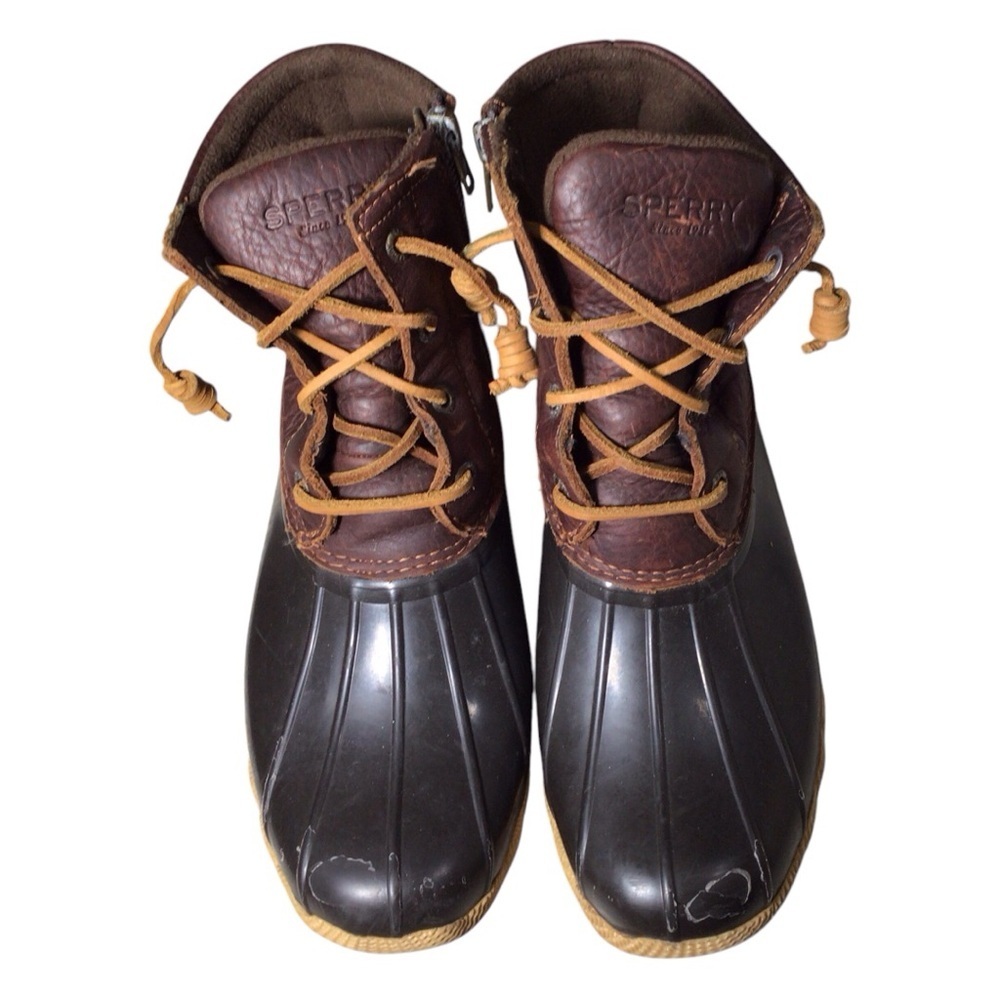 Women's Sperry Top-Sider Saltwater Duck Boot size 8.5